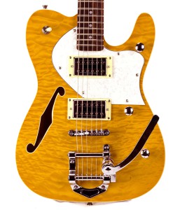 Branson T-type Guitar Hollow-body – Orange